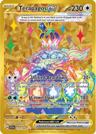 Terapagos ex - 173/142 173 - [SV07 Stellar Crown] Holofoil