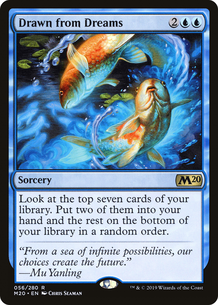 Drawn from Dreams (M20-056) [Core Set 2020] Foil