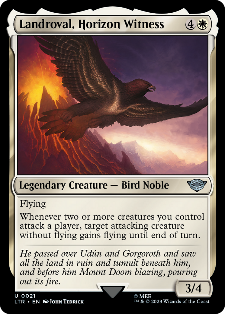 Landroval, Horizon Witness (LTR-021) [The Lord of the Rings: Tales of Middle-earth]