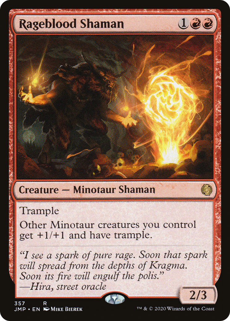 Rageblood Shaman (JMP-357) [Jumpstart]