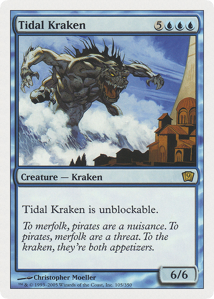 Tidal Kraken [Ninth Edition] Foil