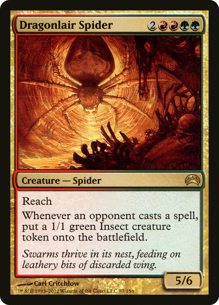 Dragonlair Spider (PC2-087) [Planechase 2012]