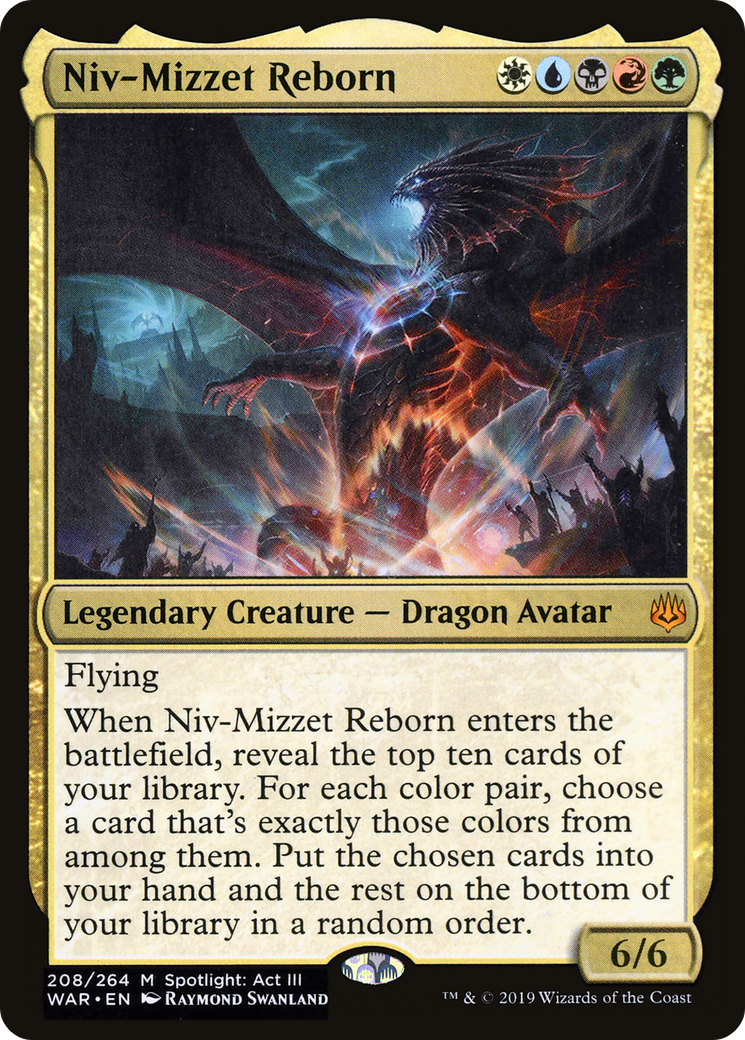 Niv-Mizzet Reborn (WAR-208) [War of the Spark]