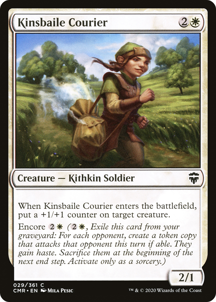 Kinsbaile Courier (CMR-029) [Commander Legends] Foil