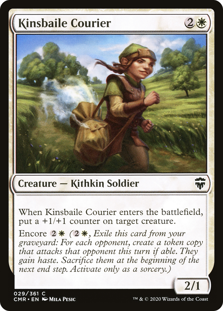 Kinsbaile Courier (CMR-029) [Commander Legends]