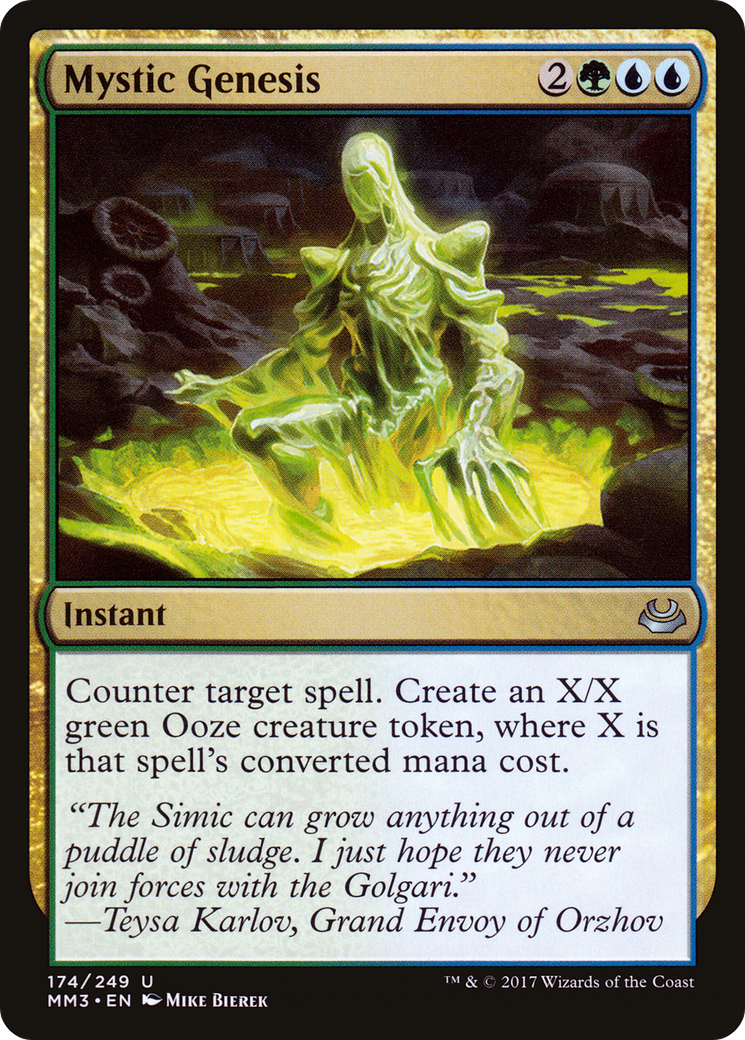 Mystic Genesis (MM3-174) [Modern Masters 2017]