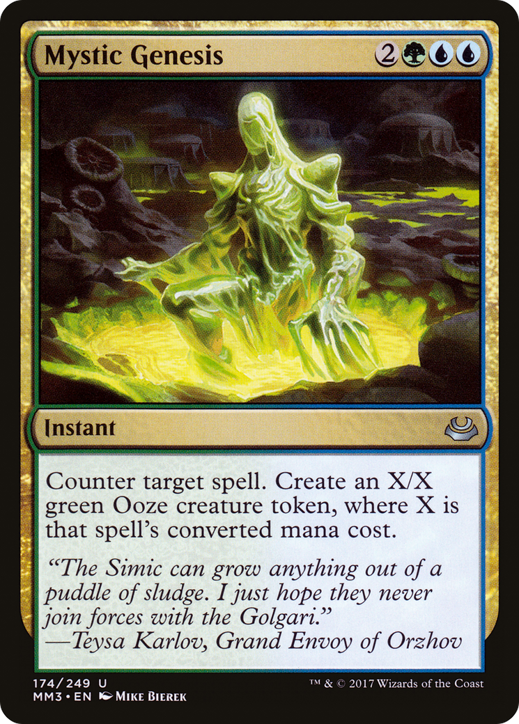 Mystic Genesis (MM3-174) [Modern Masters 2017]
