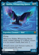 Alrund, God of the Cosmos // Hakka, Whispering Raven (KHM-040) [Kaldheim] Foil