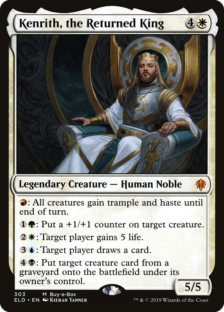 Kenrith, the Returned King (BABP-303) [Throne of Eldraine]