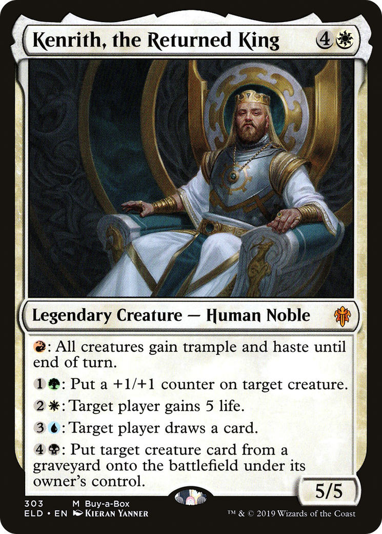 Kenrith, the Returned King (BABP-303) [Throne of Eldraine] Foil