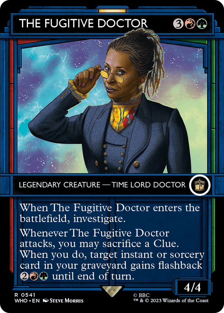 The Fugitive Doctor (WHO-541) [Doctor Who]: (Showcase) (Borderless)