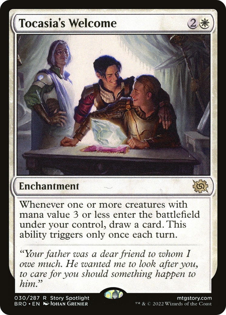 Tocasia's Welcome (BRO-030) [The Brothers' War]