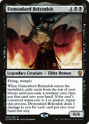 Demonlord Belzenlok (PRE-86S) [Dominaria Promos] Foil