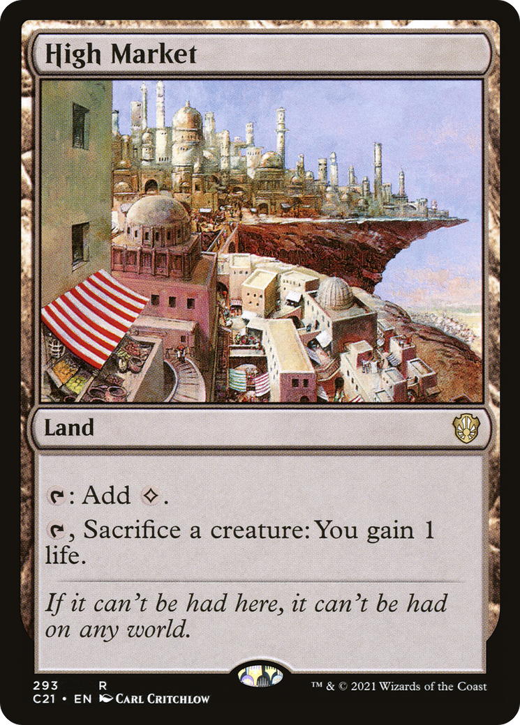 High Market (C21-293) [Commander 2021]