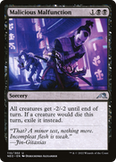 Malicious Malfunction (NEO-110) [Kamigawa: Neon Dynasty] Foil