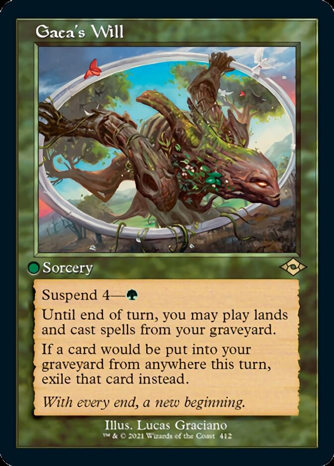 Gaea's Will (MH2-412) [Modern Horizons 2] Foil