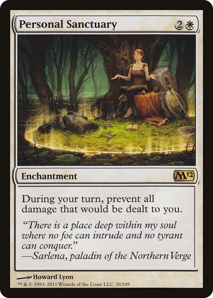Personal Sanctuary (M12-030) [Magic 2012] Foil