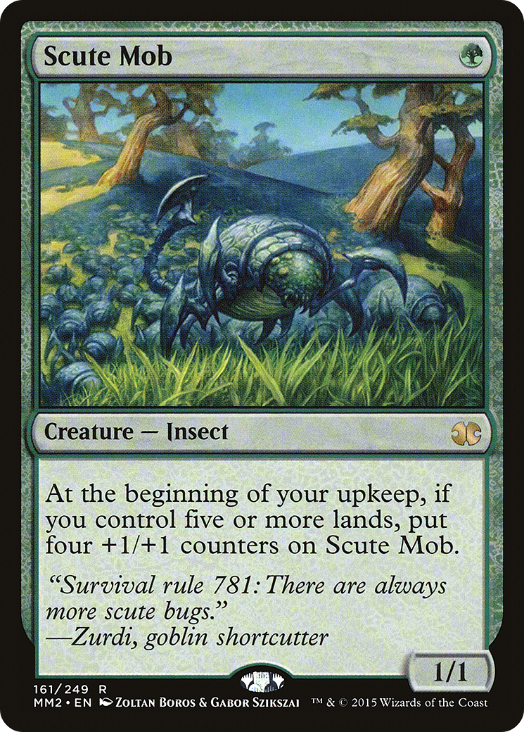 Scute Mob (MM2-161) [Modern Masters 2015]