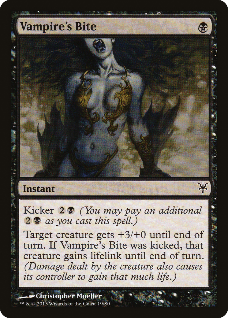 Vampire's Bite (DDK-019) [Duel Decks: Sorin vs. Tibalt]