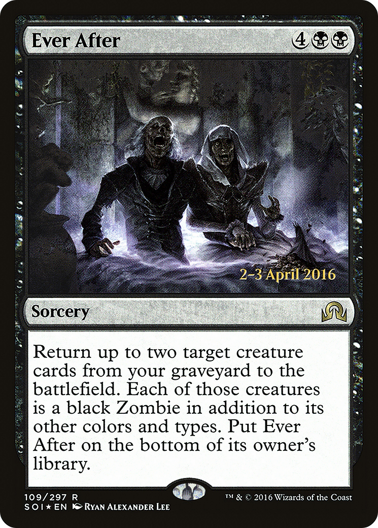 Ever After (PRE-109S) [Shadows over Innistrad Promos] Foil