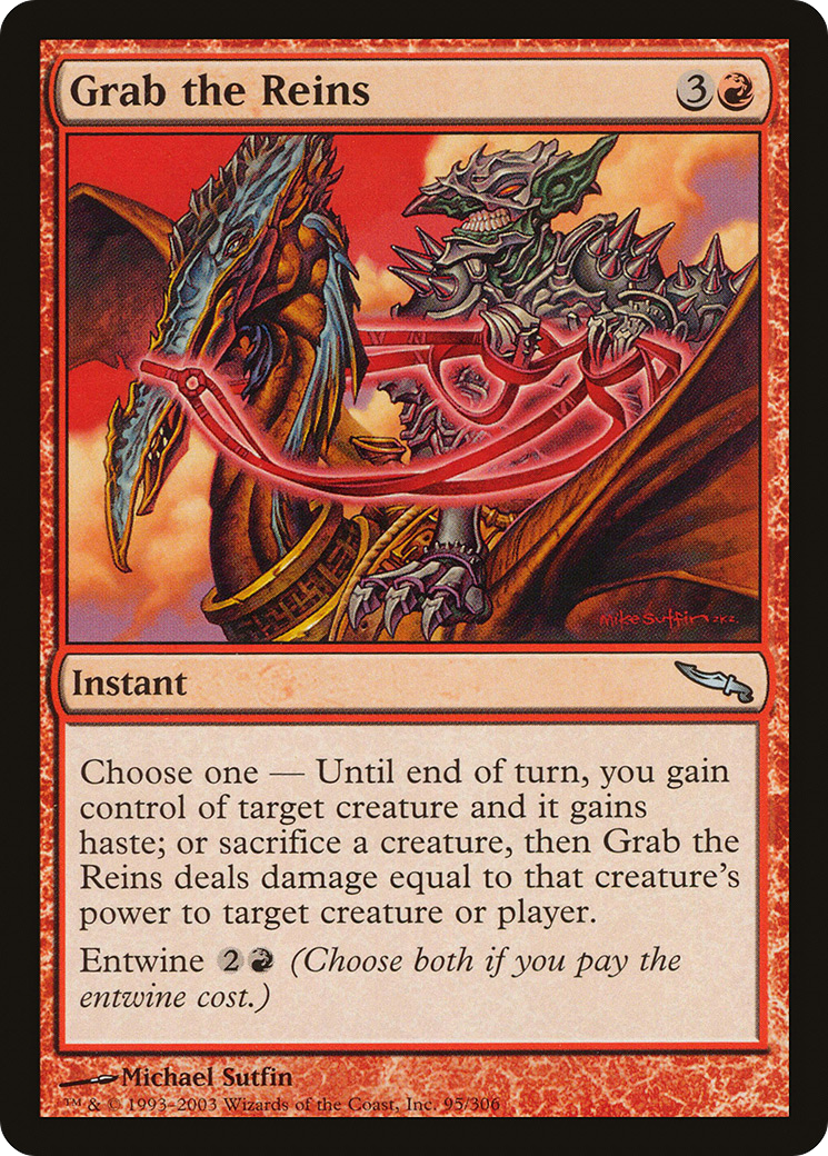 Grab the Reins (MRD-095) [Mirrodin] Foil