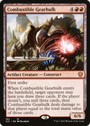 Combustible Gearhulk (C21-163) [Commander 2021]