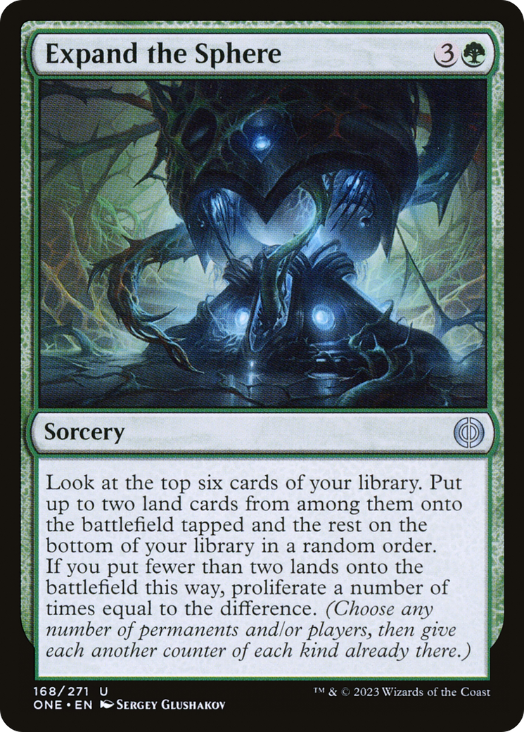 Expand the Sphere (ONE-168) [Phyrexia: All Will Be One] Foil