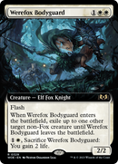 Werefox Bodyguard (WOE-329) [Wilds of Eldraine]: (Extended Art) Foil