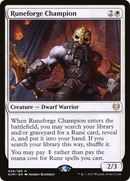 Runeforge Champion (PPKHM-26P) [Kaldheim Promos] Foil