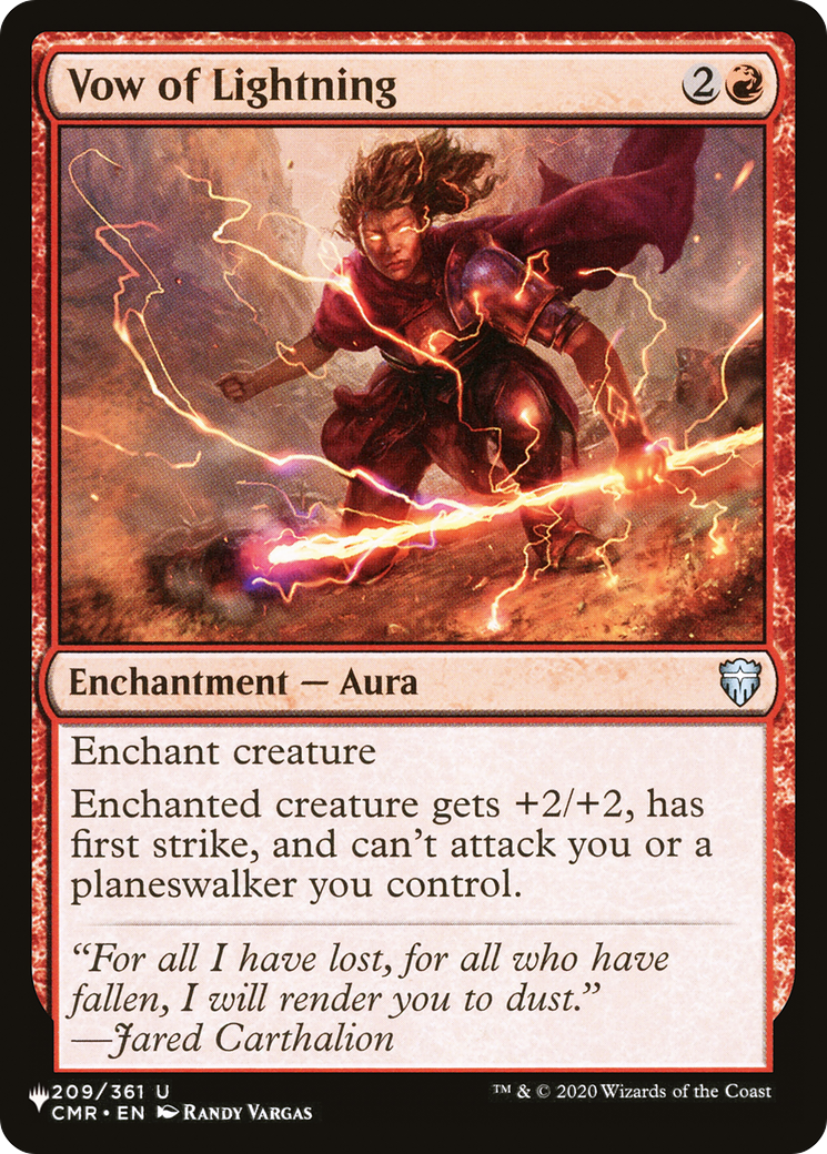 Vow of Lightning (LIST-CMR-209) [The List]