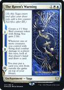 The Raven's Warning (PRE-227S) [Kaldheim Promos] Foil