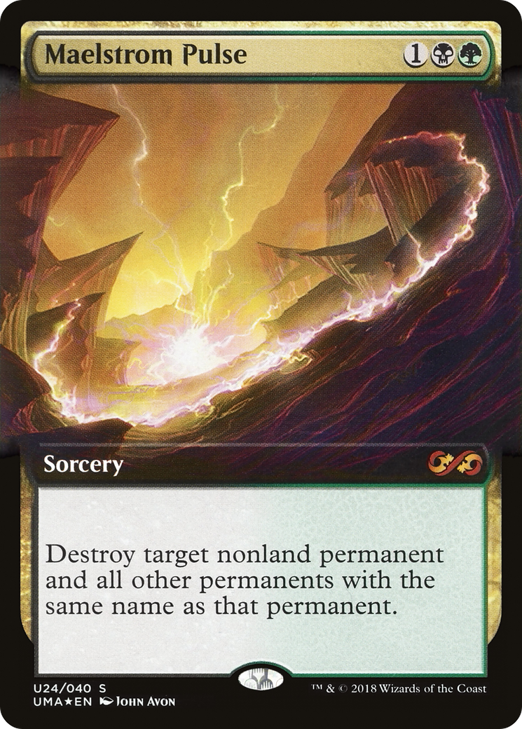 Maelstrom Pulse (UMA:BT-U24) (Extended Art) [Ultimate Box Topper] Foil