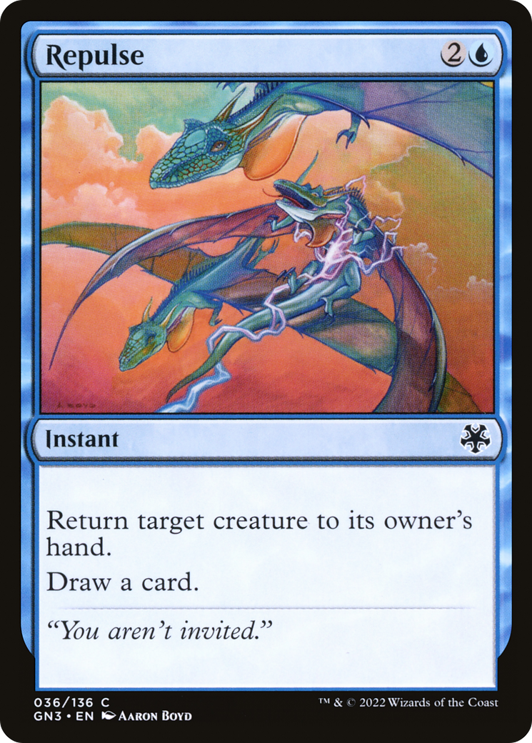 Repulse (GN3-036) [Game Night: Free-for-All]