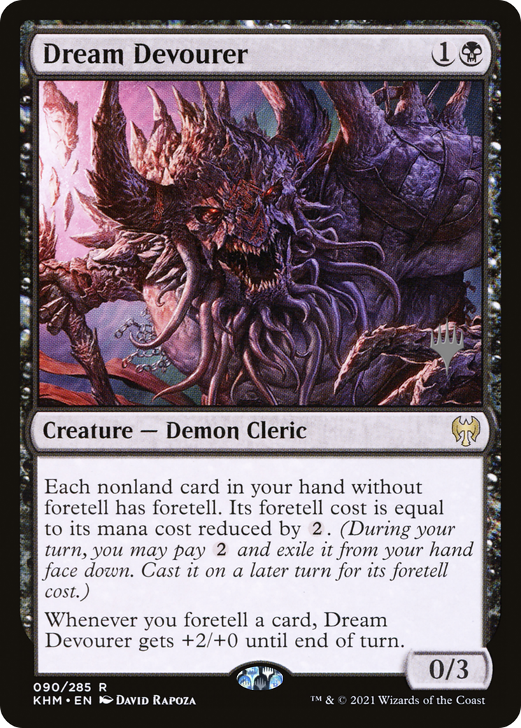 Dream Devourer (PPKHM-90P) [Kaldheim Promos] Foil