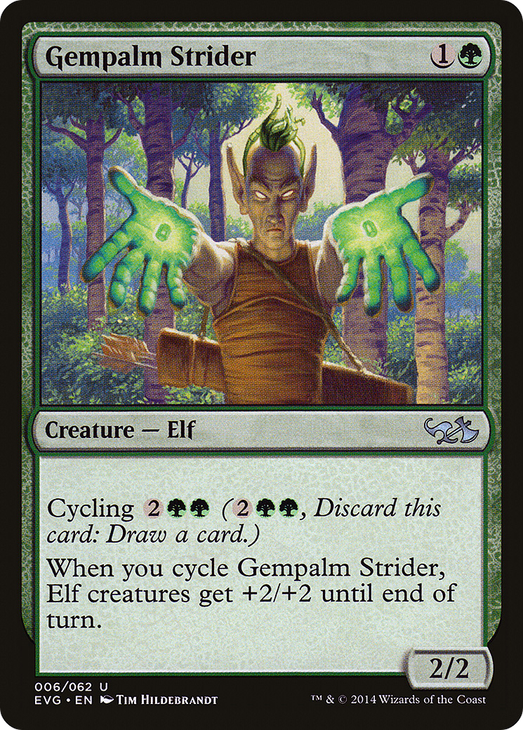 Gempalm Strider (DD3-006) [Duel Decks Anthology: Elves vs. Goblins]