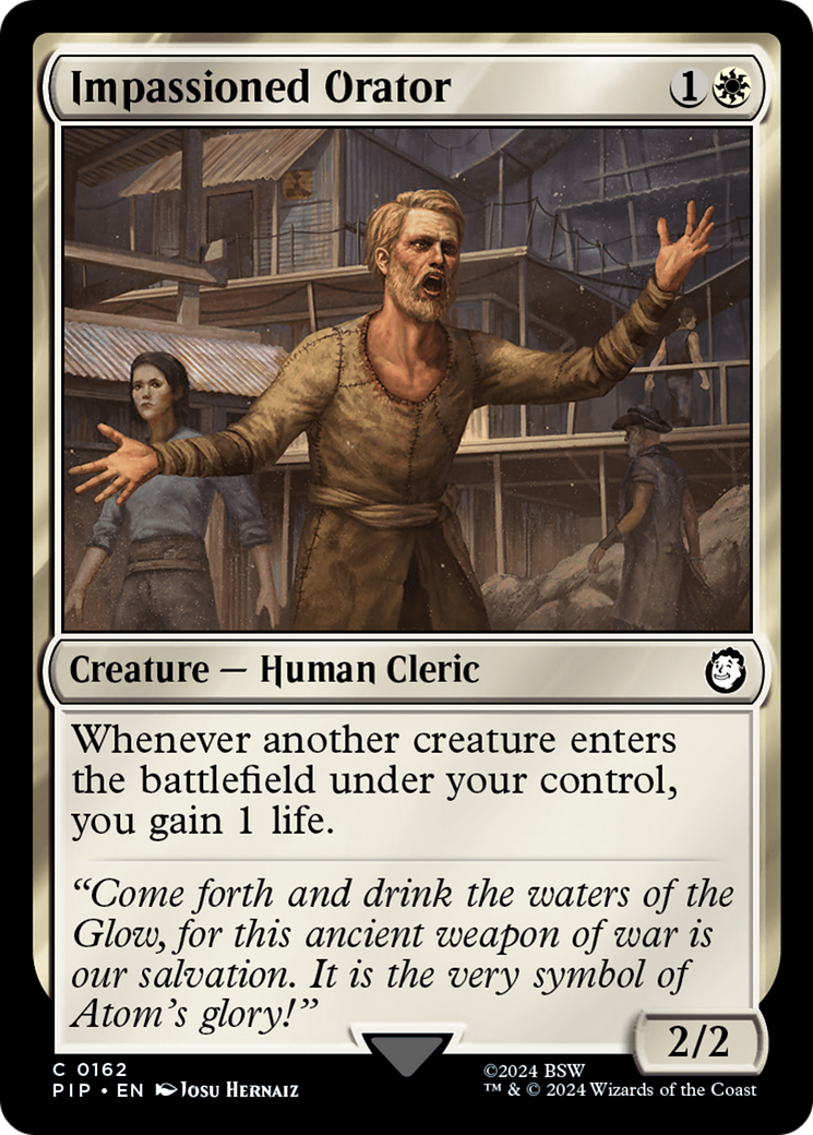 Impassioned Orator (PIP-162) [Fallout]