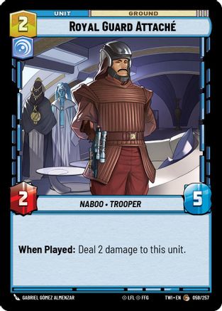 Royal Guard Attaché (059/257) [Twilight of the Republic]