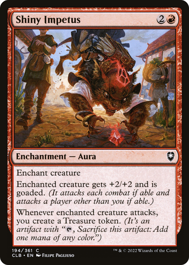 Shiny Impetus (CLB-194) [Commander Legends: Battle for Baldur's Gate]