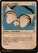 Goggles of Night (Showcase) (CLB-384) [Commander Legends: Battle for Baldur's Gate]