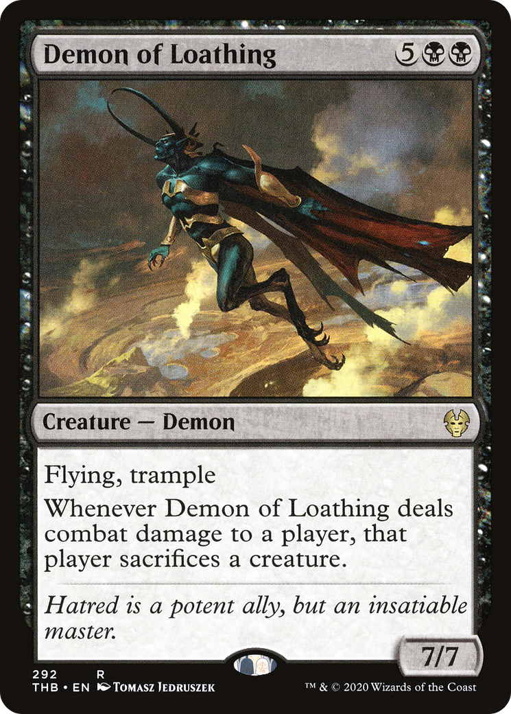 Demon of Loathing (THB-292) [Theros Beyond Death]