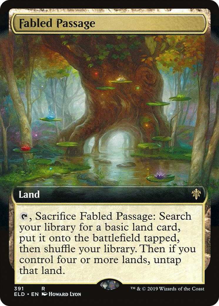 Fabled Passage (Extended Art) (ELD-391) [Throne of Eldraine]