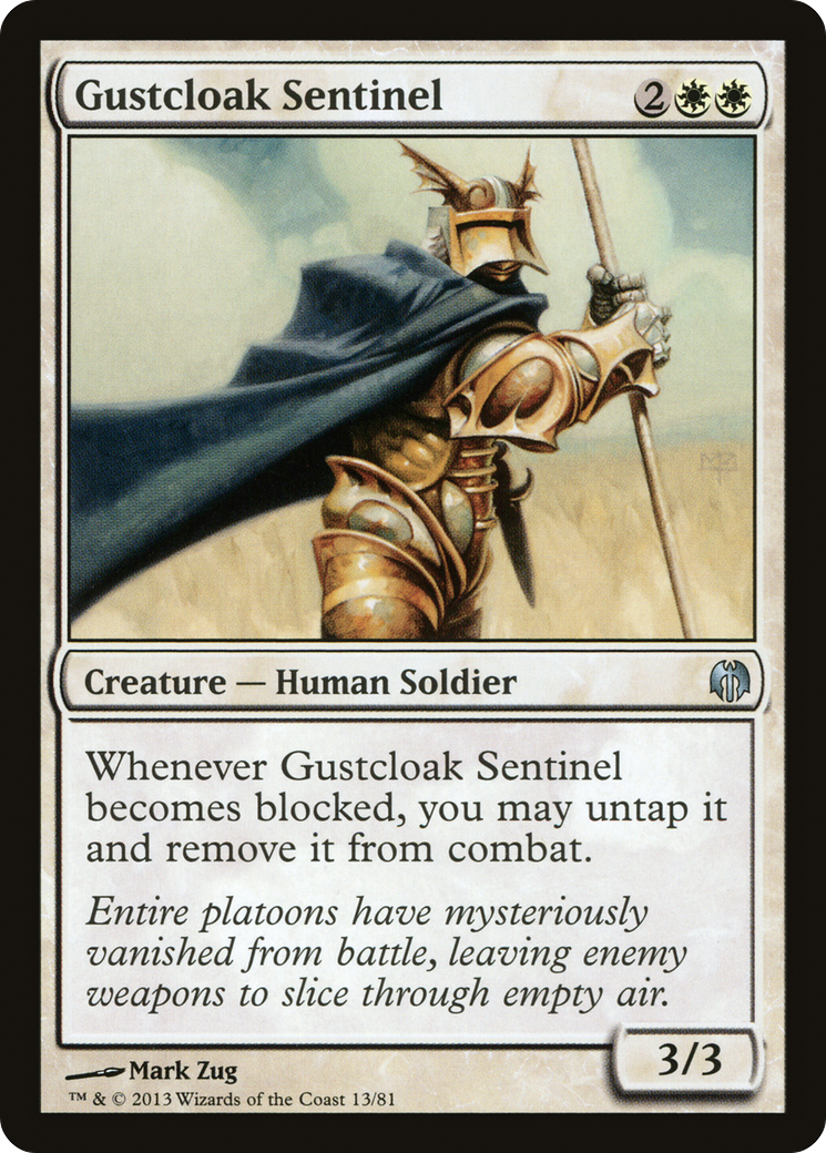 Gustcloak Sentinel (DDL-013) [Duel Decks: Heroes vs. Monsters]