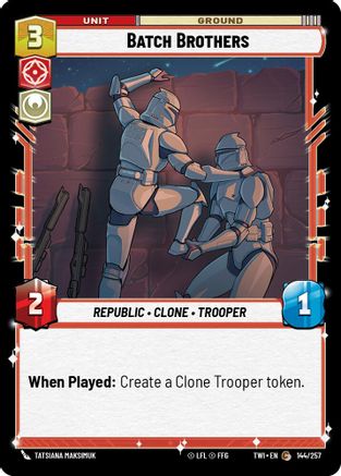 Batch Brothers (144/257) [Twilight of the Republic] Foil