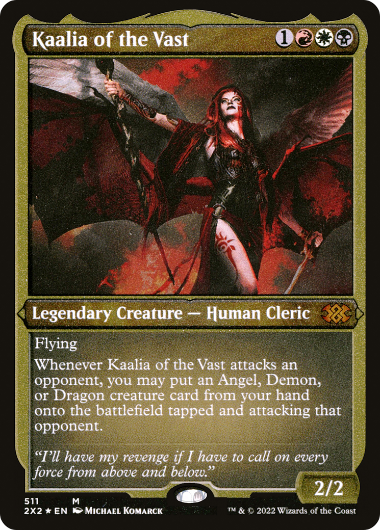 Kaalia of the Vast (Foil Etched) (2X2-511) [Double Masters 2022] Foil