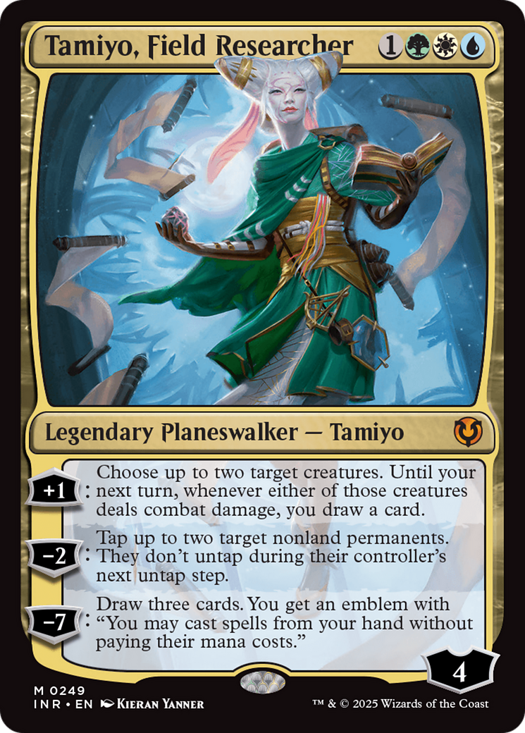 Tamiyo, Field Researcher (INR-249) [Innistrad Remastered] Foil