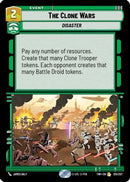 The Clone Wars (125/257) [Twilight of the Republic] Foil