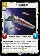 Tranquility - Inspiring Flagship (246/257) [Twilight of the Republic] Foil