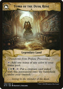Profane Procession // Tomb of the Dusk Rose (RIX-166) [Rivals of Ixalan]: (compasslanddfc) Foil