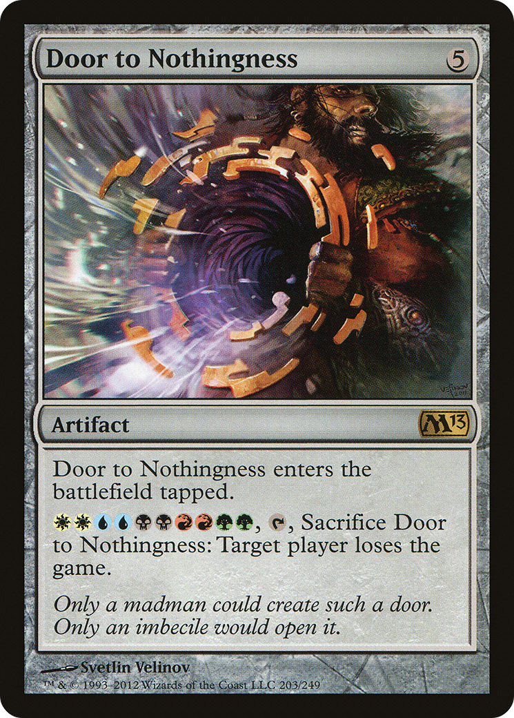 Door to Nothingness (M13-203) [Magic 2013]