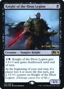 Knight of the Ebon Legion (PRE-105S) [Core Set 2020 Promos] Foil